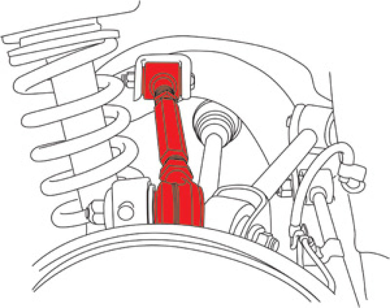 Bras de carrossage arrière réglable SPC Performance 06+ Lexus IS / 06-12 GS