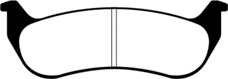 Plaquettes de frein arrière EBC 05-07 Chrysler Pacifica 3.5 Greenstuff