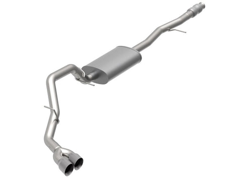 Kooks 2019+ GM Série 1500 Camion 5,3 L CC avec boîte courte OEM x 3 po SS Catback Échappement avec embouts polis