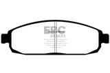 Plaquettes de frein avant EBC 05-10 Jeep Commander 3.7 Greenstuff