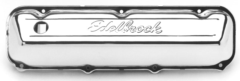 Cache-culbuteurs Edelbrock Signature Series Ford 429/460 CI V8 Chrome