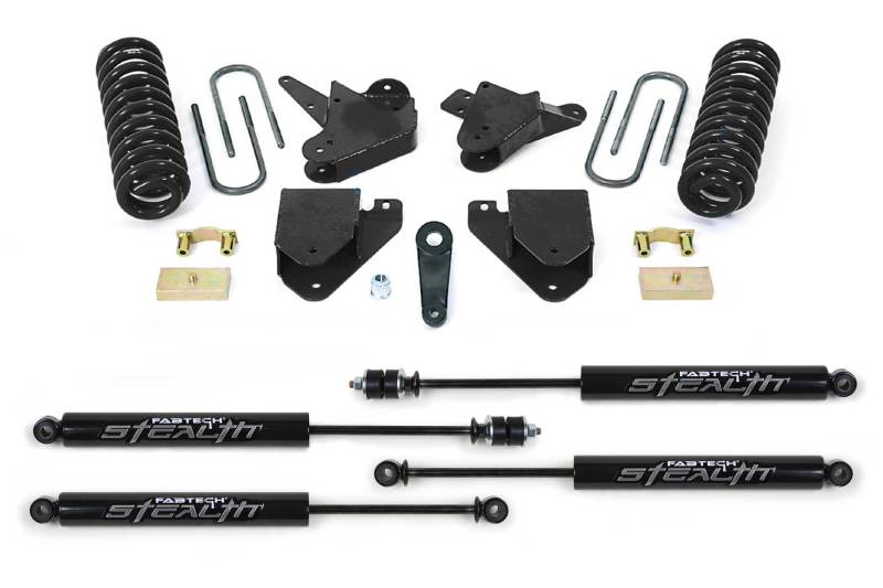 Système de base Fabtech 05-07 Ford F250 2WD V10 et Diesel 6 pouces avec Stealth