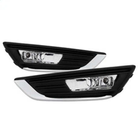 Feux antibrouillard Spyder OEM avec interrupteur pour Ford Focus 2015-2016 - Transparent FL-FF2015-C