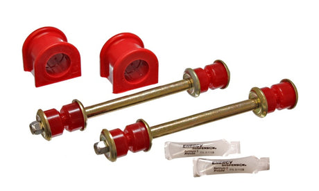 Ensemble de bagues de barre stabilisatrice avant rouges 34 mm pour Ford Explorer/Bronco 2WD/4WD Energy Suspension 98-01