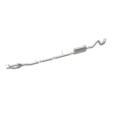 Système MagnaFlow C/B 11-15 Ford Super Duty F250 6,2 L EC CC, SS 3,5 po simple côté passager arrière Ext 5 po Tip