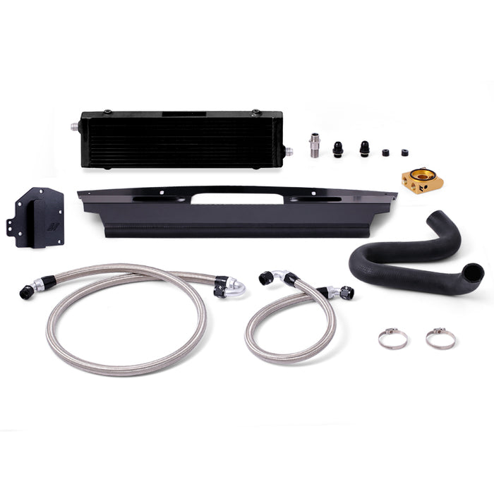 Kit de refroidisseur d'huile thermostatique Mishimoto pour Ford Mustang GT 2015+ - Argent