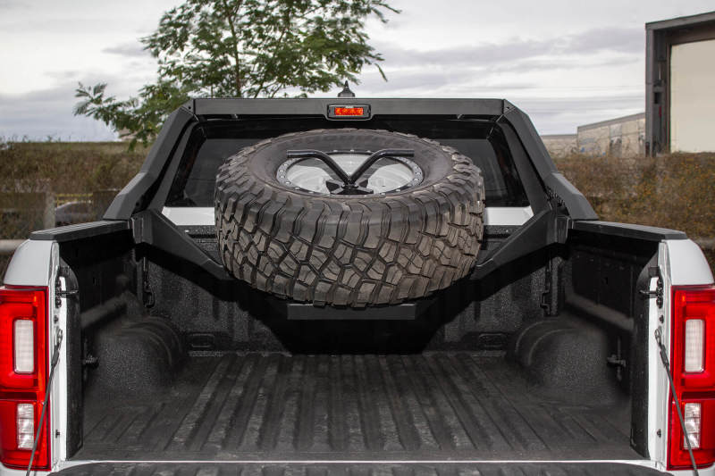 Porte-pneus Addictive Desert Designs 2019 Ford Ranger HoneyBadger Chase Rack (requis C995531410103)