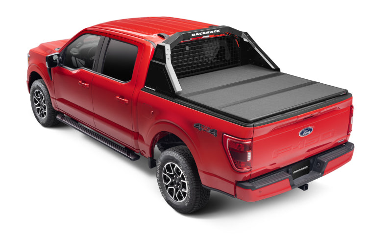 Porte-bagages BackRack 15-23 Ford F-150 en acier calibre 14 avec kit de quincaillerie - Noir