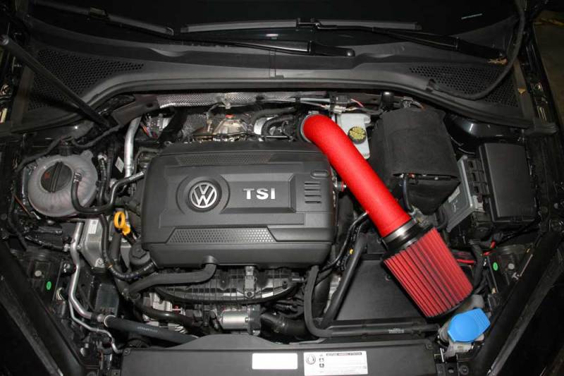 AEM 2015 Volkswagen Golf GTI 2.0L Système d'admission d'air froid Wrinkle Red