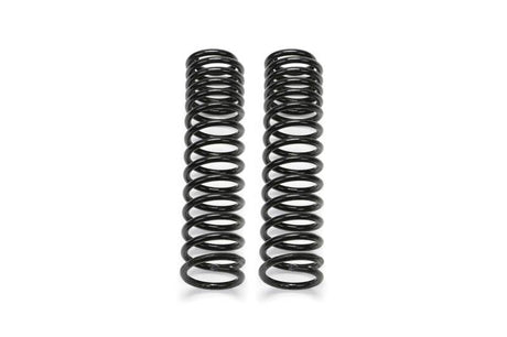Kit de ressorts hélicoïdaux Fabtech 07-18 Jeep JK 4WD 5 pouces à double taux avant et à long débattement