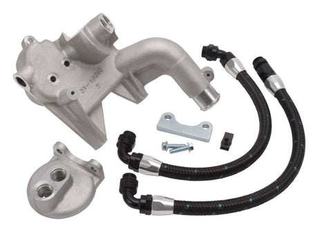Kit de montage de filtre à huile à distance Edelbrock Eforce pour Ford F-150 4 roues motrices 2004-10