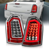 ANZO 11-14 Chrysler 300 Feux arrière à LED chromés avec séquentiel