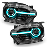 Oracle 2021 Ford Bronco Sport RGB+W Headlight DRL + Halo  - ColorSHIFT w/o Controller