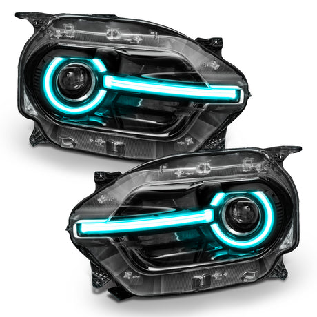 Oracle 2021 Ford Bronco Sport RGB+W Headlight DRL + Halo - ColorSHIFT w/ 2.0 Cntrl