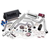 Système PowerPack automatique Banks Power 99.5-03 Ford 7.3L F250/350 - Échappement simple SS avec embout noir