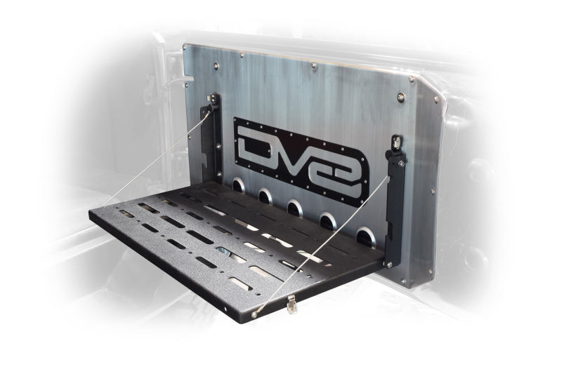 Table montée sur hayon DV8 Jeep JK (table Trail) - Noir