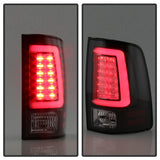 Feux arrière à DEL pour Dodge Ram 1500 Spyder 09-16 - Noir ALT-YD-DRAM09V2-LED-BK