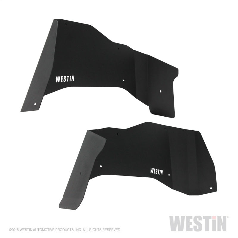 Garde-boue intérieur Westin 07-18 Jeep Wrangler JK - Arrière - Noir texturé