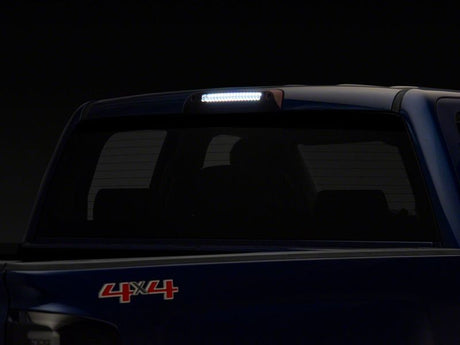 Feu de freinage à LED Raxiom 14-18 Chevrolet Silverado 1500 HD Axial Series - Rouge