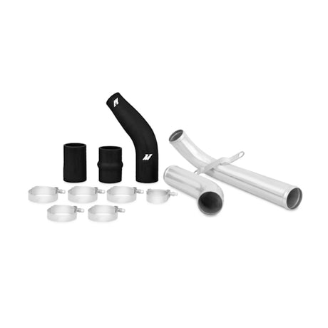 Kit de tuyaux de refroidisseur intermédiaire supérieur noir Mishimoto 08+ Mitsubishi Lancer Evolution X