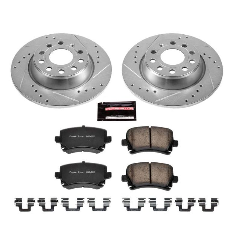 Kit de freins sport Power Stop 2013 pour Audi A3 arrière Z23 Evolution
