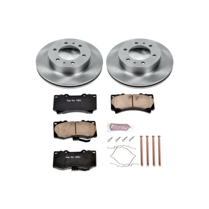 Kit de freins avant Power Stop Autospecialty pour Hummer H3 06-10