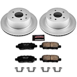 Kit de freins Power Stop 11-19 Nissan Leaf arrière Z17 Evolution Geomet avec revêtement