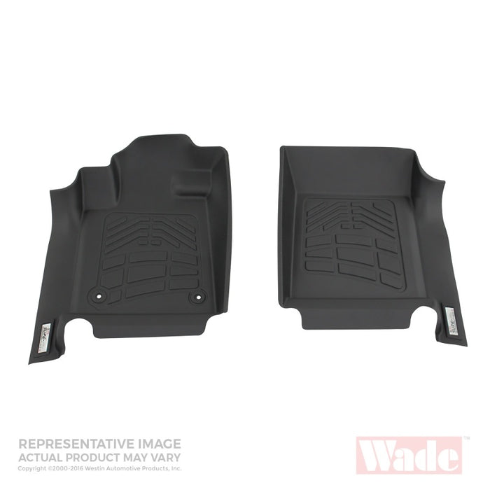 Revêtements de sol Westin Wade Sure-Fit pour Dodge Ram Reg/Quad/Crew Cab 4WD 2002-2008 - Noir