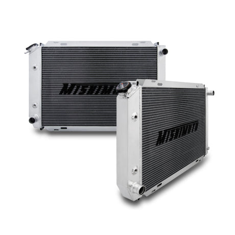 Radiateur manuel en aluminium Mishimoto 79-93 Ford Mustang Dual Pass