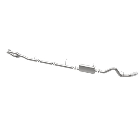 Système MagnaFlow C/B 11-15 Ford Super Duty F250 6,2 L EC CC, SS 3,5 po simple côté passager arrière Ext 5 po Tip