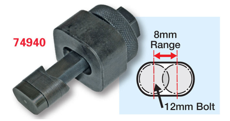 Outil de perforation de fentes SPC Performance 12 x 8 mm