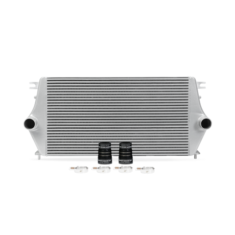 Échangeur intermédiaire Mishimoto 16-19 Nissan Titan XD 5.0L Cummins (argent)