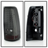 xTune Chevy Silverado 1500/2500/3500 99-02 99-03 LED Tail Lights Smoke ALT-ON-CS99-LED-SM