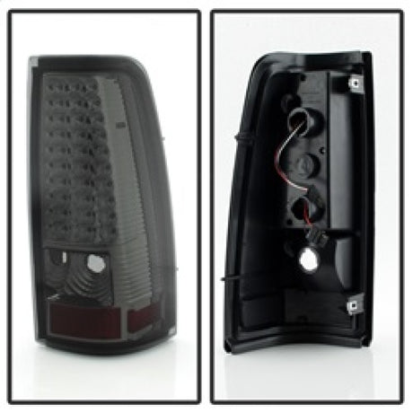 Feux arrière à LED Xtune Chevy Silverado 1500/2500/3500 99-02 99-03 Fumés ALT-ON-CS99-LED-SM