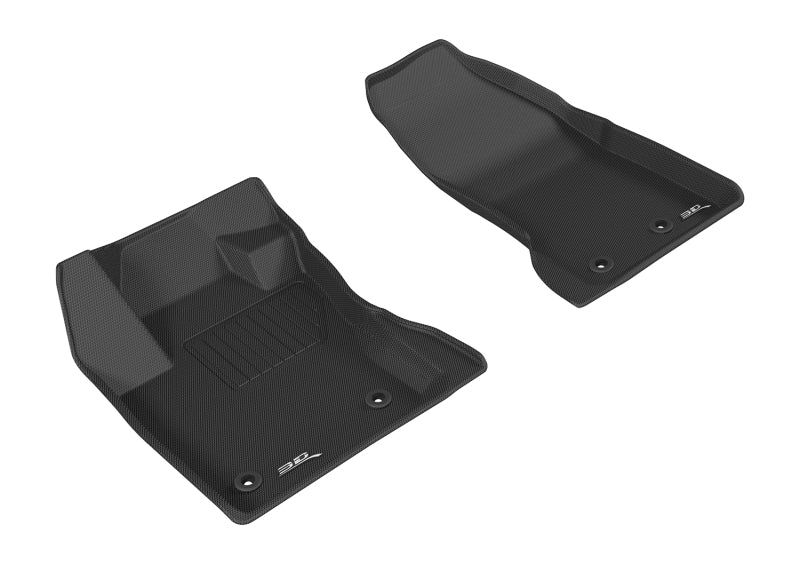 Tapis de sol 3D MAXpider pour Jeep Renegade Kagu 2015-2020, 1ère rangée - Noir