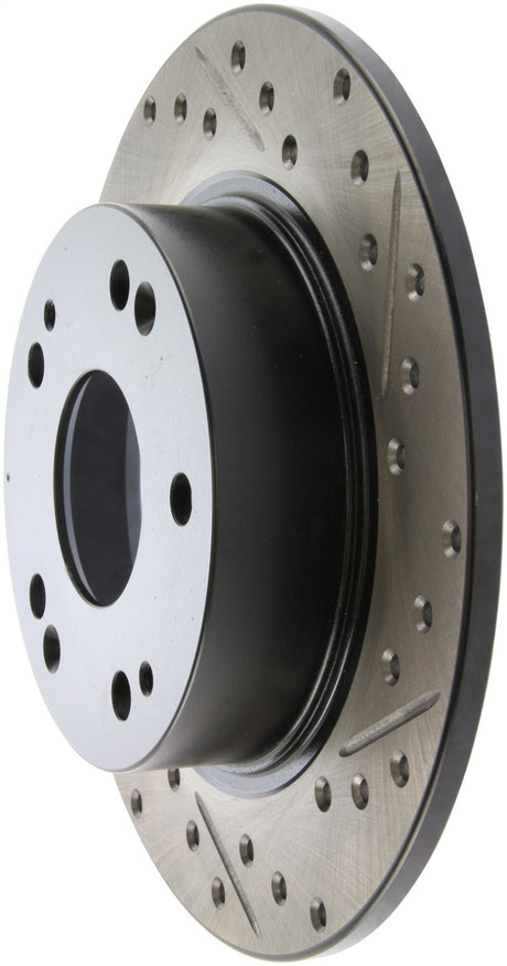 Rotor arrière gauche fendu et percé StopTech 04-08 Acura TSX / 03-07 Honda Accord SportStop