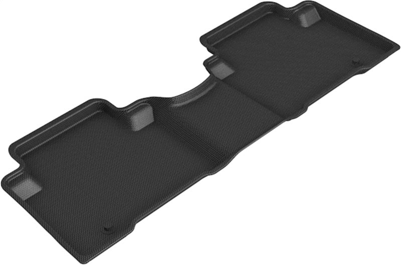 Tapis de sol Hyundai Santa Fe/Santa Fe Xl Kagu 2e rangée 2013-2019 MAXpider - Noir modèle 3D