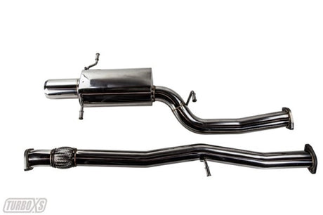 Embouts d'échappement Catback polis pour Turbo XS 02-07 WRX-STi