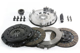 Kit d'embrayage double disque DKM Clutch BMW E46 M3 MS avec volant moteur en acier (couple de 660 pi/lb)