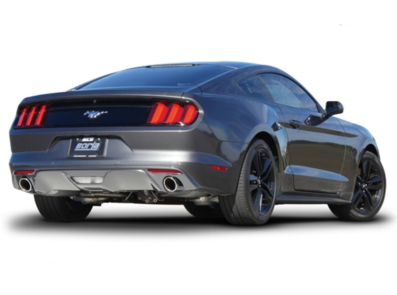 Catback Borla Atak 15-17 Ford Mustang 2.3L EcoBoost MT/AT tuyau 2.25 pouces embout 4 pouces