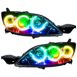 Oracle 04-09 Mazda 3 SMD HL - Hatchback - Halogen Style - ColorSHIFT w/ 2.0 Controller