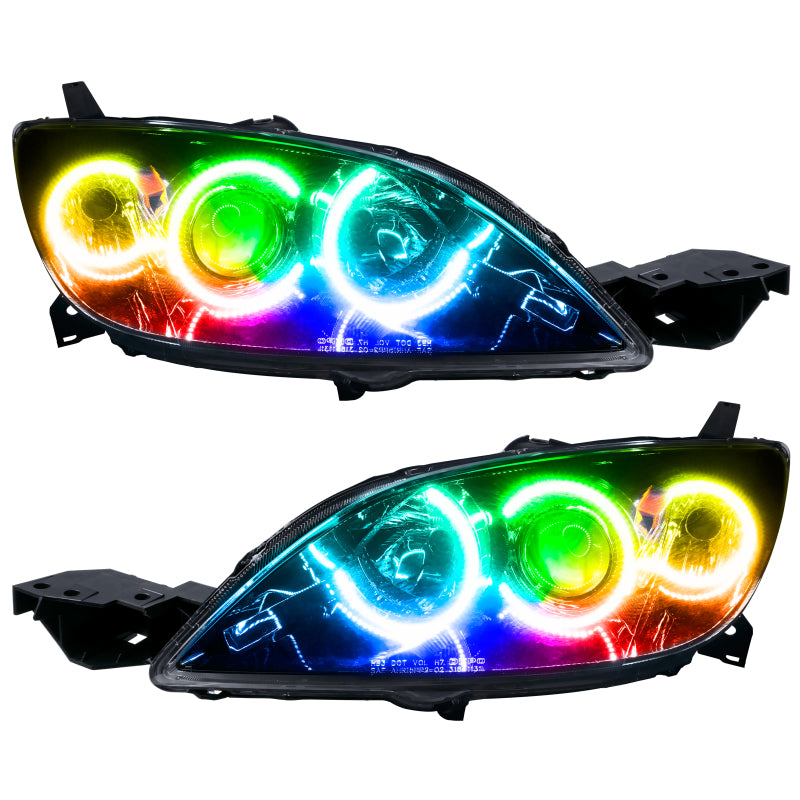 Oracle 04-09 Mazda 3 SMD HL - 4DR - Style halogène - ColorSHIFT VOIR LA GARANTIE