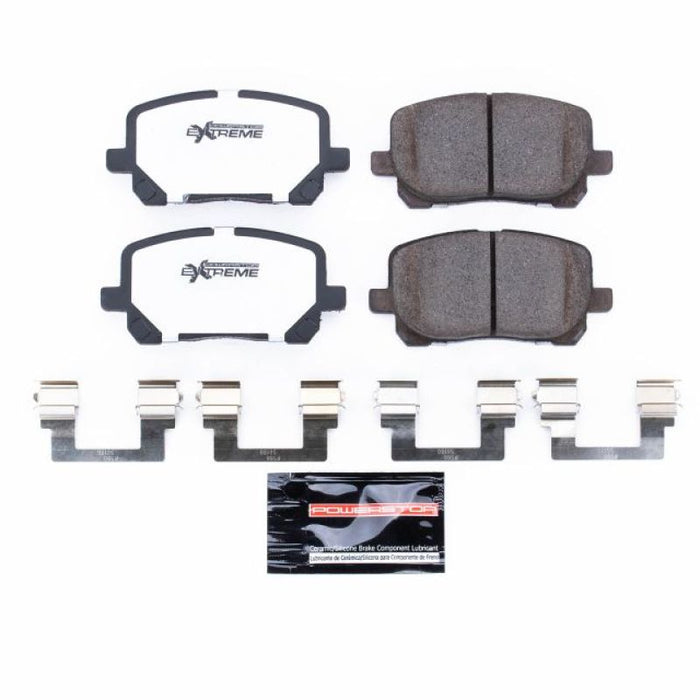 Power Stop 03-08 Pontiac Vibe Front Z26 Extreme Street Brake Pads w/Hardware