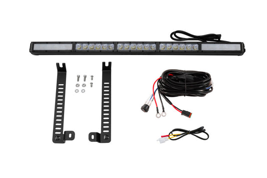 Diode Dynamics 14-19 Toyota 4Runner SS30 (Single) Stealth Lightbar Kit - White Combo