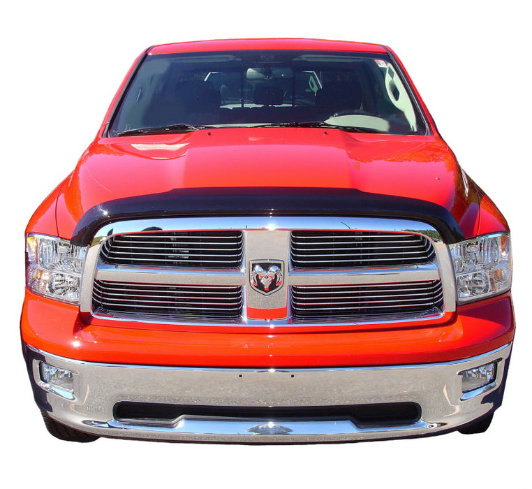 AVS 09-18 Dodge RAM 1500 (sauf modèles Rebel) Protection de capot Bugflector II à profil haut - Fumée