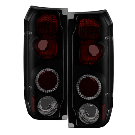 Feux arrière Spyder Ford F150 87-96/Ford Bronco 88-96 style européen, noir fumé ALT-YD-FF15089-BSM