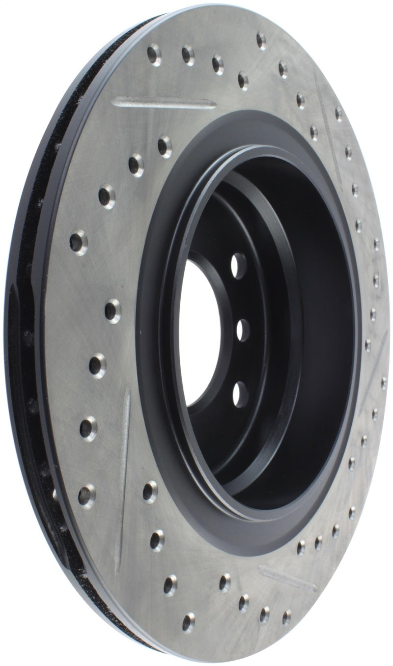 Rotor arrière droit percé et fendu StopTech Power Slot 00 BMW 323 / 01-07 325 / 99-00 328 Series