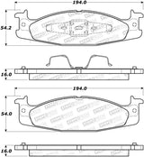 StopTech Street Brake Pads