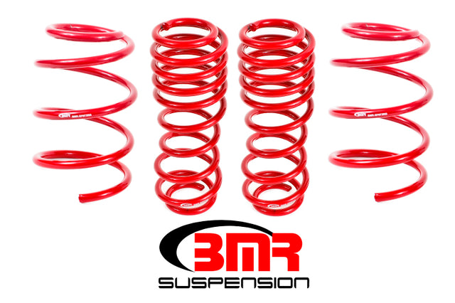 BMR 07-14 Shelby GT500 Lowering Springs (Set Of 4) - Red BMR Suspension