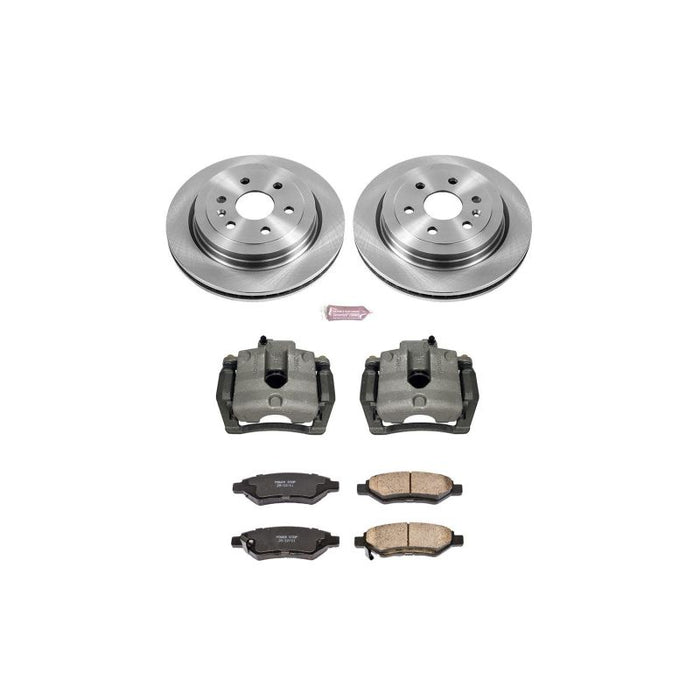 Power Stop 10-16 Cadillac SRX Rear Autospecialty Brake Kit w/Calipers